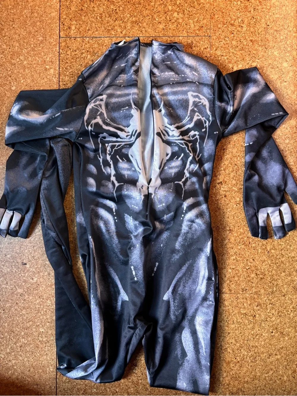 Youth Large Venom spider man One-Piece Costume